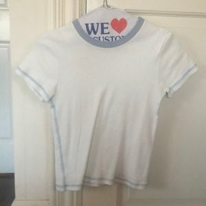 White Brandy Melville shirt